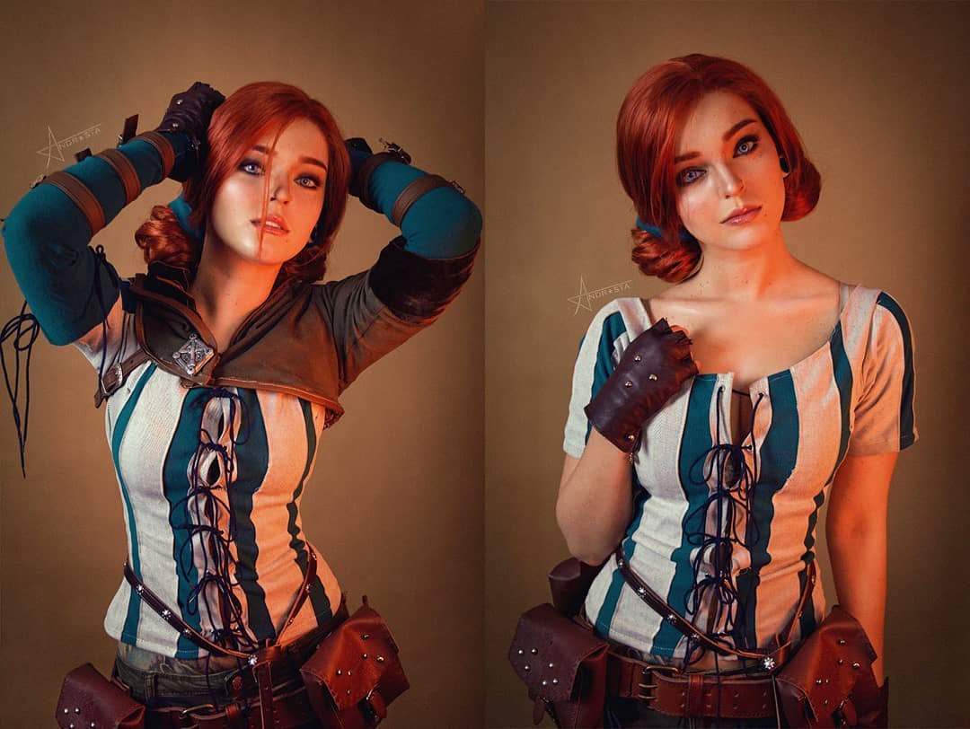 The Witcher 3 Fan Conjures Up Magic in Enchanting Triss Merigold Cosplay